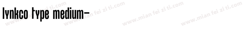 lynkco type medium字体转换